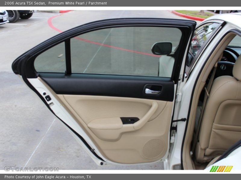 Premium White Pearl / Parchment 2006 Acura TSX Sedan