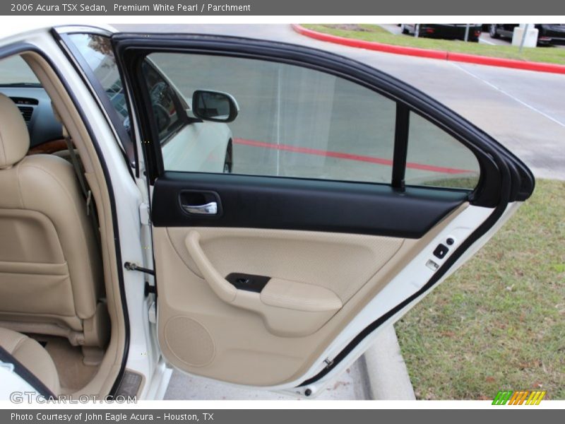 Premium White Pearl / Parchment 2006 Acura TSX Sedan