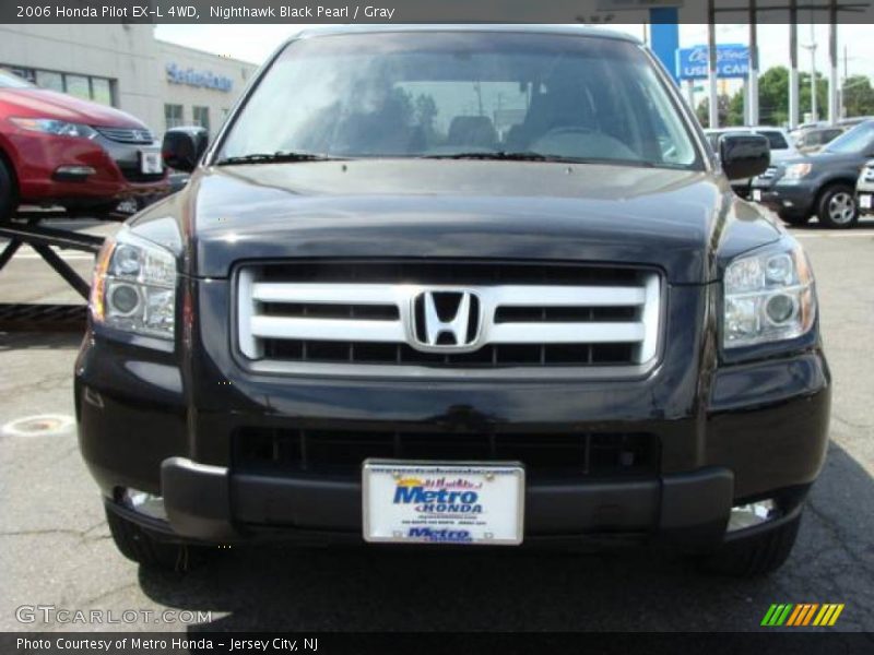 Nighthawk Black Pearl / Gray 2006 Honda Pilot EX-L 4WD