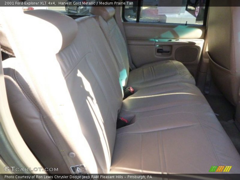 Harvest Gold Metallic / Medium Prairie Tan 2001 Ford Explorer XLT 4x4