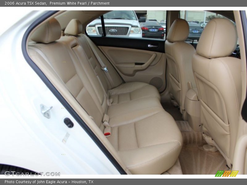 Premium White Pearl / Parchment 2006 Acura TSX Sedan