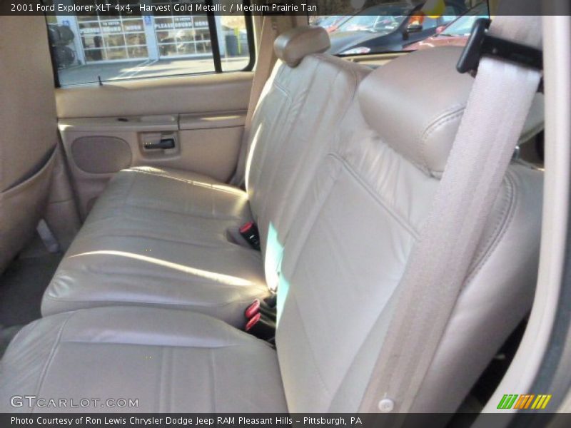 Harvest Gold Metallic / Medium Prairie Tan 2001 Ford Explorer XLT 4x4