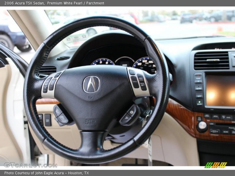 Premium White Pearl / Parchment 2006 Acura TSX Sedan