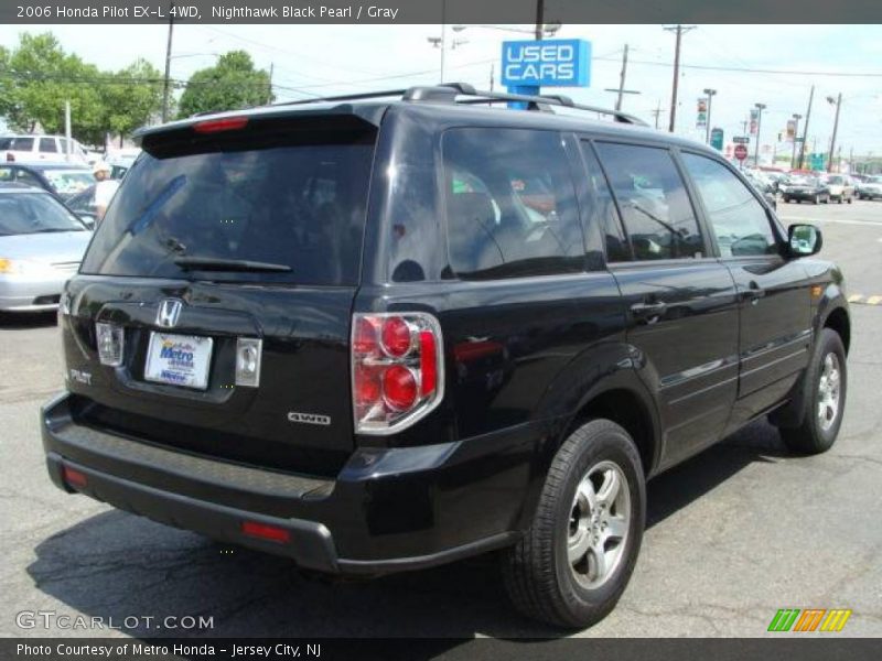 Nighthawk Black Pearl / Gray 2006 Honda Pilot EX-L 4WD