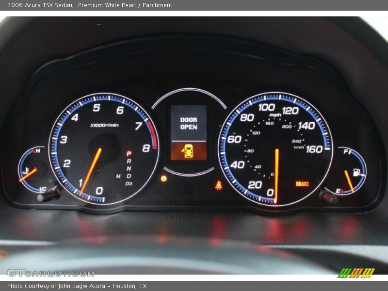 Premium White Pearl / Parchment 2006 Acura TSX Sedan