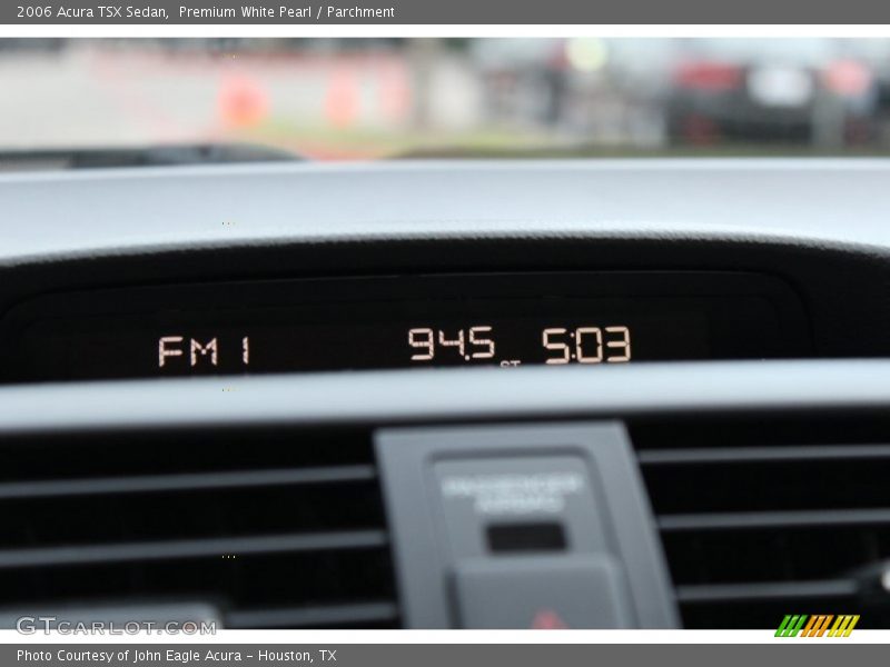 Premium White Pearl / Parchment 2006 Acura TSX Sedan