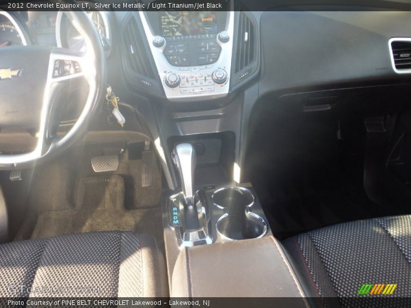 Silver Ice Metallic / Light Titanium/Jet Black 2012 Chevrolet Equinox LT