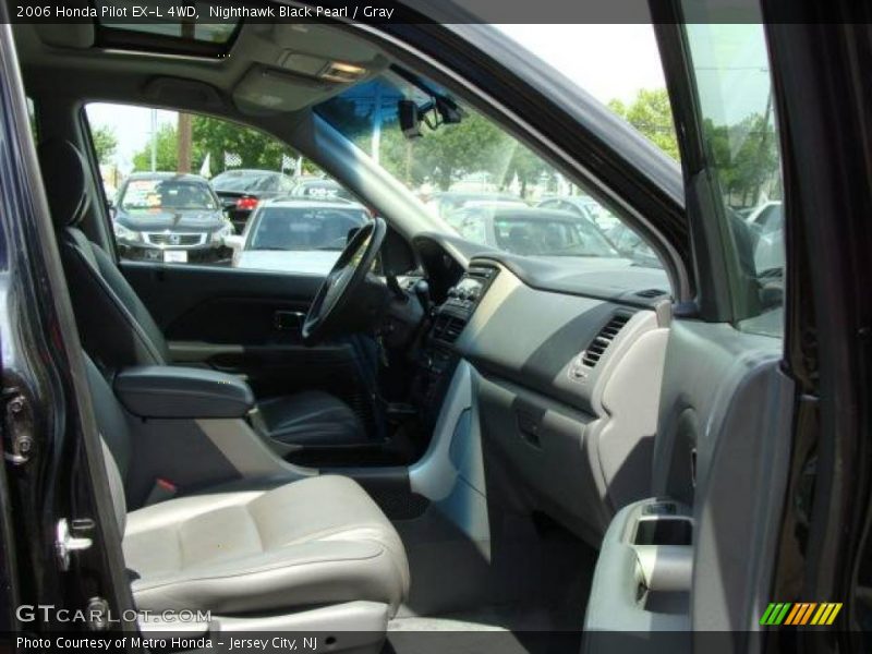 Nighthawk Black Pearl / Gray 2006 Honda Pilot EX-L 4WD