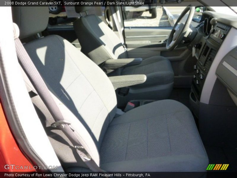 Sunburst Orange Pearl / Dark Slate/Light Shale 2008 Dodge Grand Caravan SXT