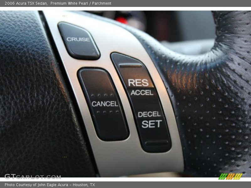 Premium White Pearl / Parchment 2006 Acura TSX Sedan