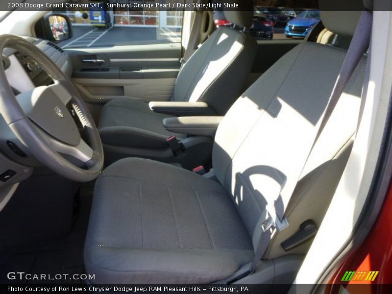 Sunburst Orange Pearl / Dark Slate/Light Shale 2008 Dodge Grand Caravan SXT