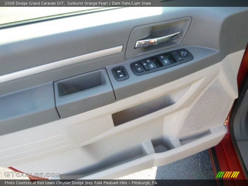 Sunburst Orange Pearl / Dark Slate/Light Shale 2008 Dodge Grand Caravan SXT