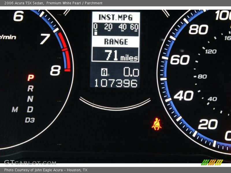 Premium White Pearl / Parchment 2006 Acura TSX Sedan