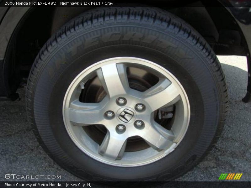 Nighthawk Black Pearl / Gray 2006 Honda Pilot EX-L 4WD