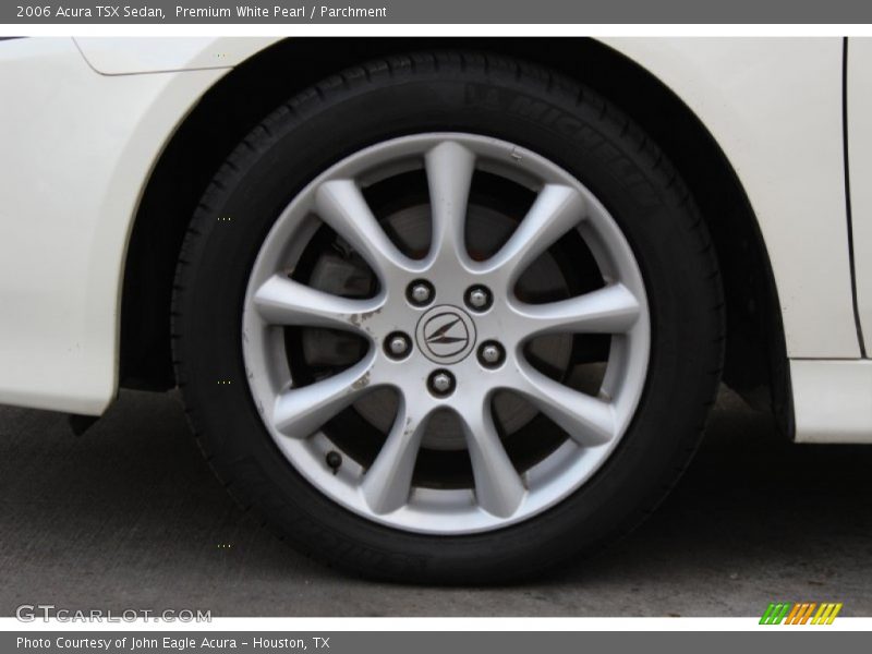 Premium White Pearl / Parchment 2006 Acura TSX Sedan