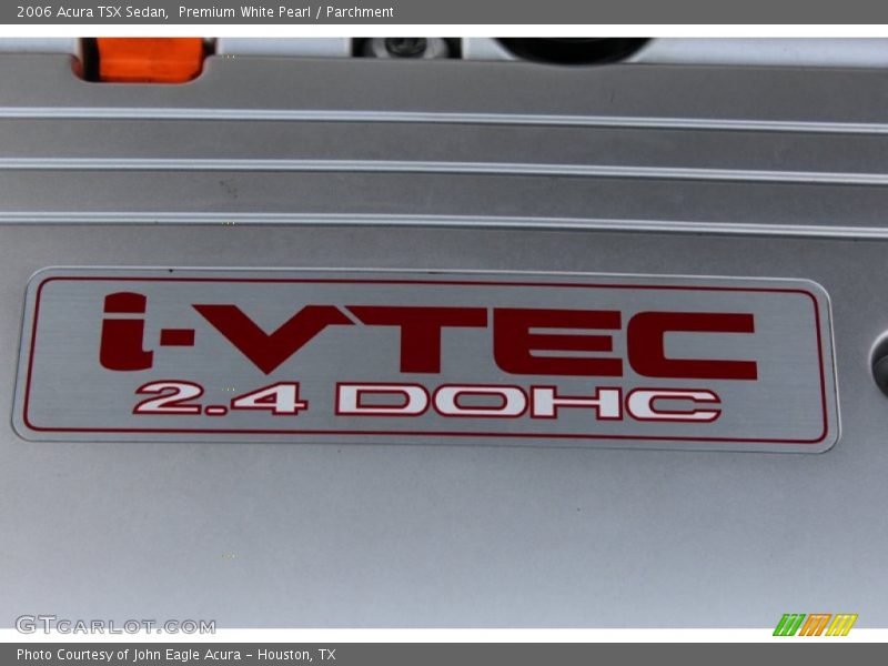Premium White Pearl / Parchment 2006 Acura TSX Sedan