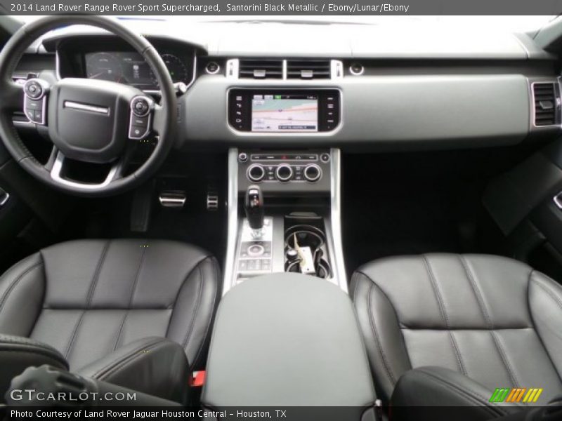 Santorini Black Metallic / Ebony/Lunar/Ebony 2014 Land Rover Range Rover Sport Supercharged