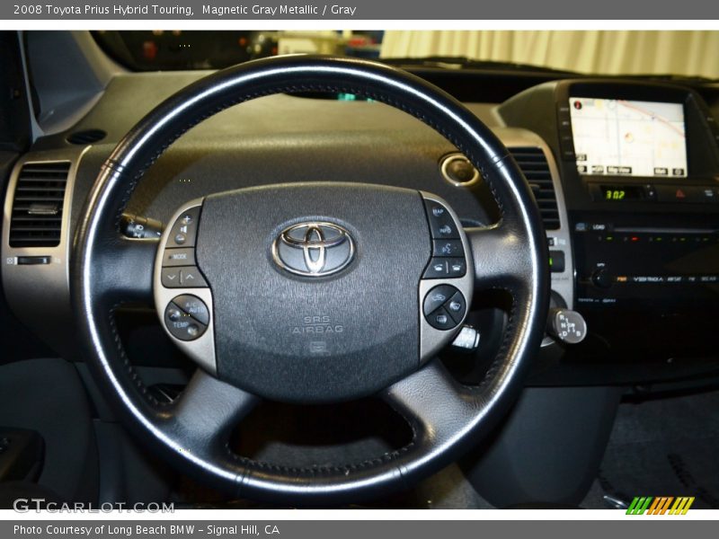 Magnetic Gray Metallic / Gray 2008 Toyota Prius Hybrid Touring