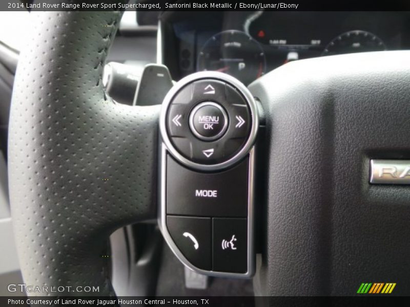 Santorini Black Metallic / Ebony/Lunar/Ebony 2014 Land Rover Range Rover Sport Supercharged