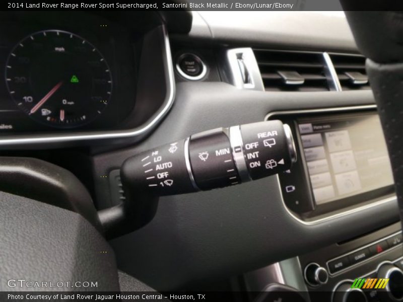 Santorini Black Metallic / Ebony/Lunar/Ebony 2014 Land Rover Range Rover Sport Supercharged