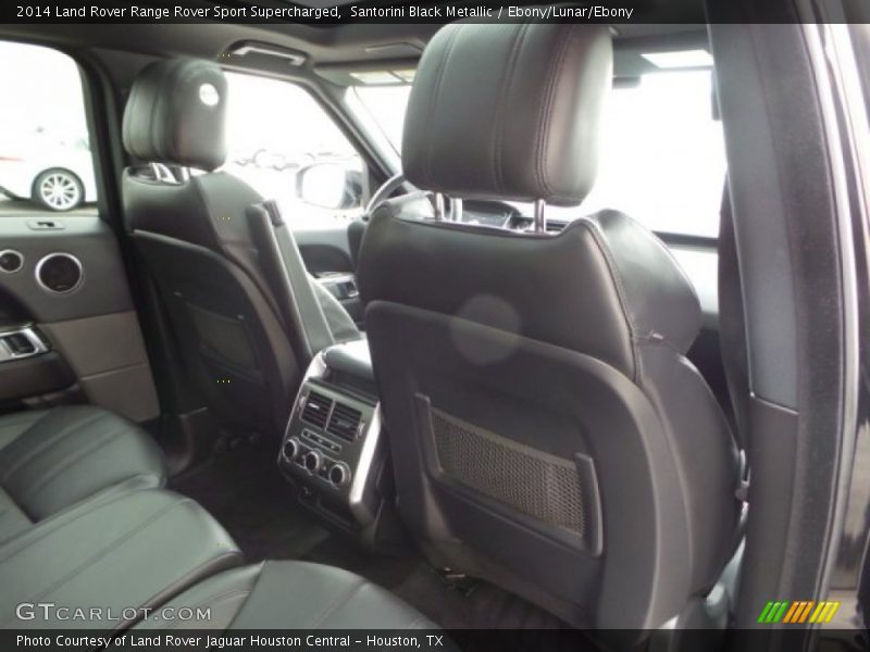 Santorini Black Metallic / Ebony/Lunar/Ebony 2014 Land Rover Range Rover Sport Supercharged