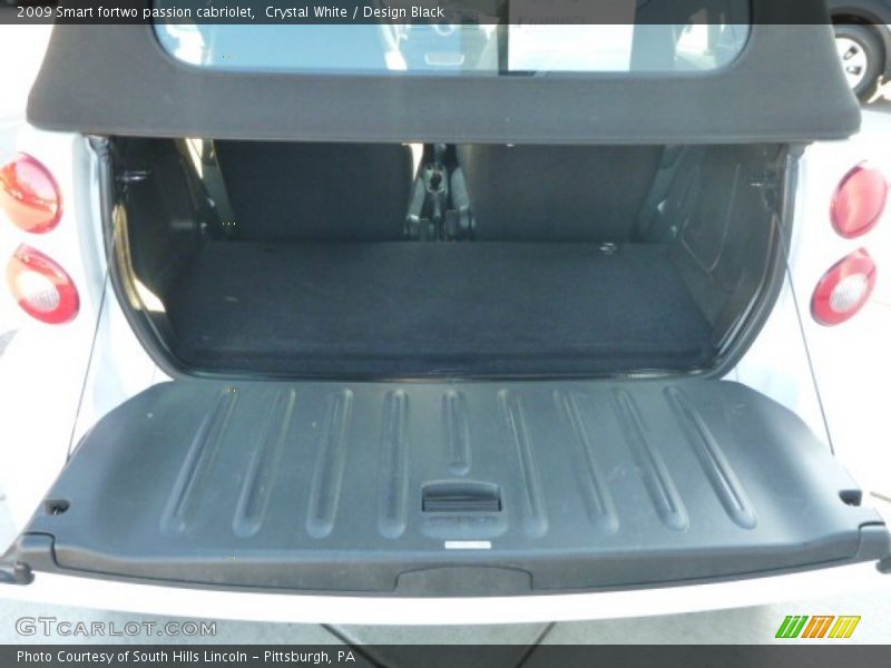 Crystal White / Design Black 2009 Smart fortwo passion cabriolet