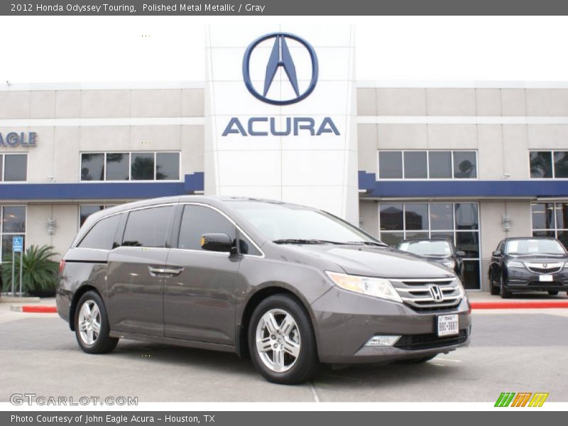 Polished Metal Metallic / Gray 2012 Honda Odyssey Touring