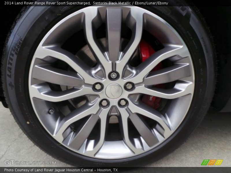 Santorini Black Metallic / Ebony/Lunar/Ebony 2014 Land Rover Range Rover Sport Supercharged