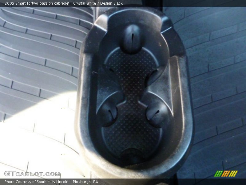 Crystal White / Design Black 2009 Smart fortwo passion cabriolet