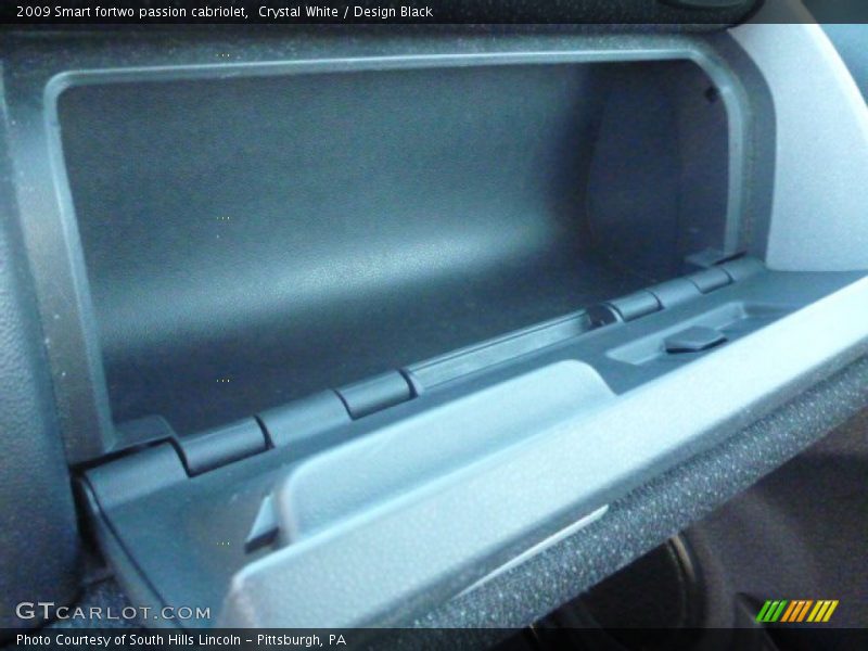 Crystal White / Design Black 2009 Smart fortwo passion cabriolet