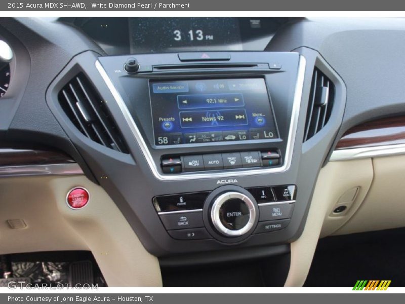 White Diamond Pearl / Parchment 2015 Acura MDX SH-AWD