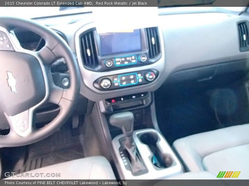 Red Rock Metallic / Jet Black 2015 Chevrolet Colorado LT Extended Cab 4WD