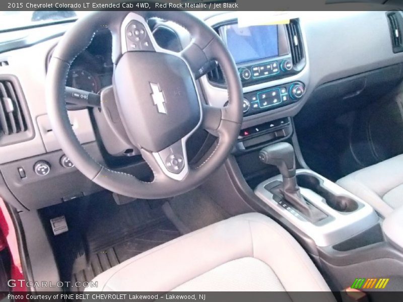 Red Rock Metallic / Jet Black 2015 Chevrolet Colorado LT Extended Cab 4WD