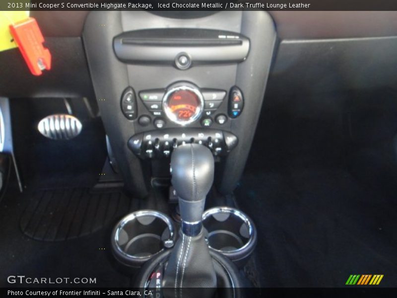 Iced Chocolate Metallic / Dark Truffle Lounge Leather 2013 Mini Cooper S Convertible Highgate Package