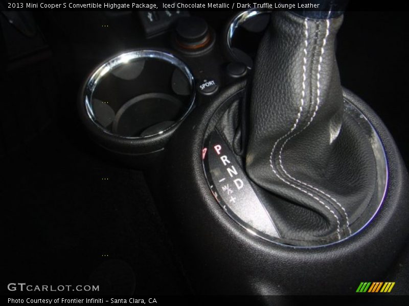 Iced Chocolate Metallic / Dark Truffle Lounge Leather 2013 Mini Cooper S Convertible Highgate Package