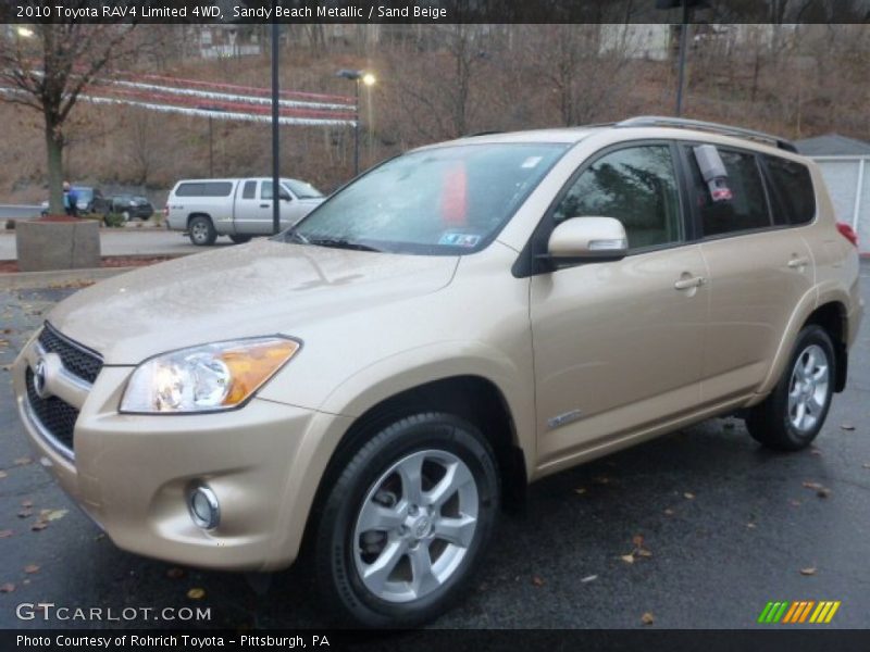 Front 3/4 View of 2010 RAV4 Limited 4WD