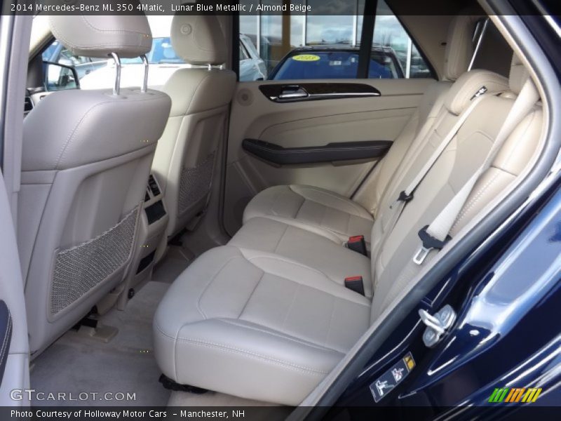 Lunar Blue Metallic / Almond Beige 2014 Mercedes-Benz ML 350 4Matic