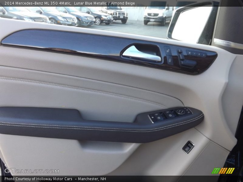 Lunar Blue Metallic / Almond Beige 2014 Mercedes-Benz ML 350 4Matic