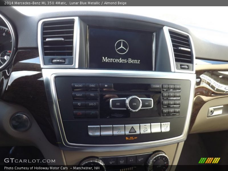 Lunar Blue Metallic / Almond Beige 2014 Mercedes-Benz ML 350 4Matic