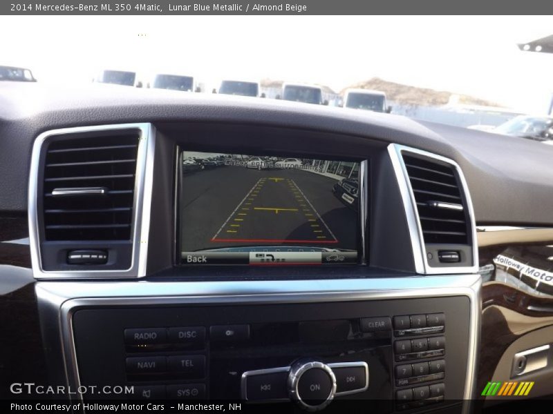 Lunar Blue Metallic / Almond Beige 2014 Mercedes-Benz ML 350 4Matic