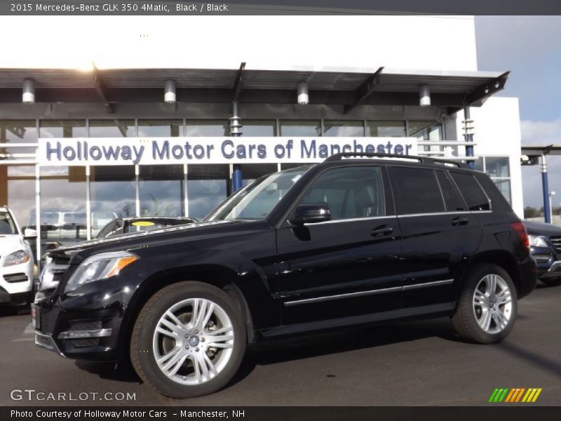 Black / Black 2015 Mercedes-Benz GLK 350 4Matic