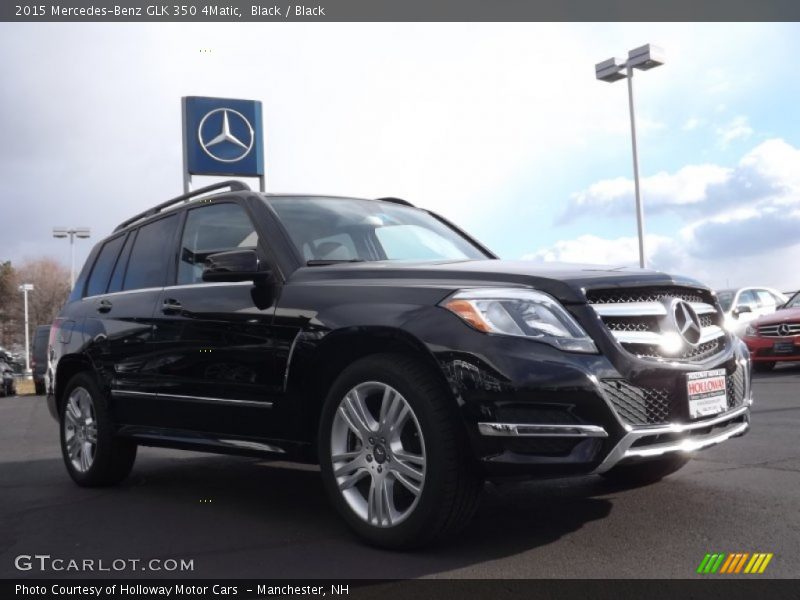 Black / Black 2015 Mercedes-Benz GLK 350 4Matic