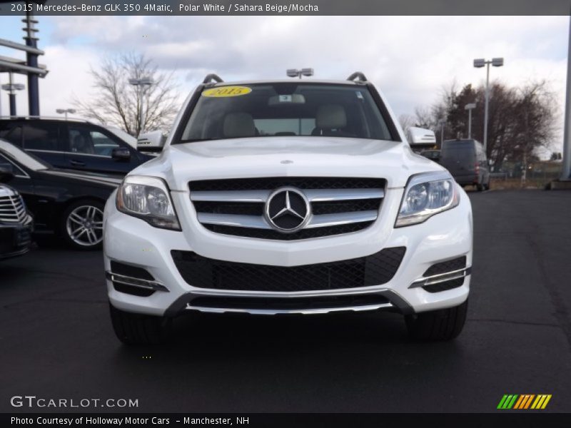 Polar White / Sahara Beige/Mocha 2015 Mercedes-Benz GLK 350 4Matic