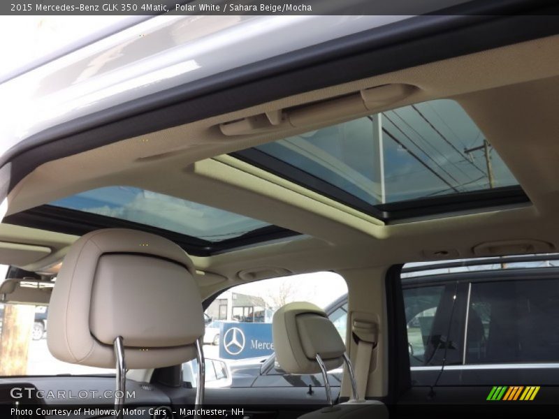 Polar White / Sahara Beige/Mocha 2015 Mercedes-Benz GLK 350 4Matic