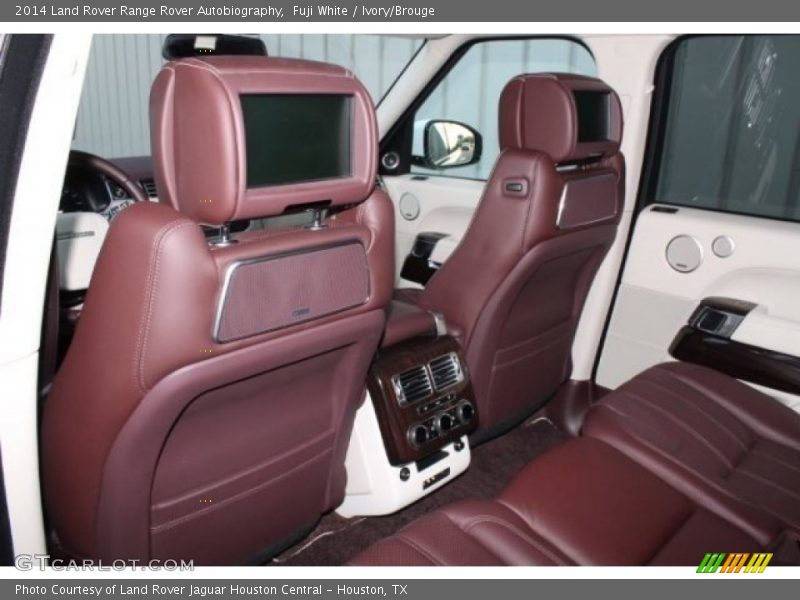 Rear Seat of 2014 Range Rover Autobiography