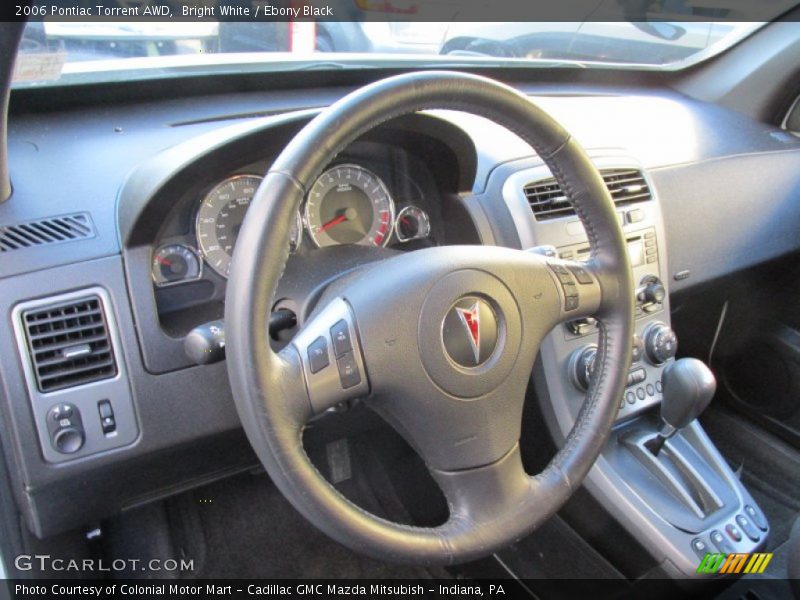 Bright White / Ebony Black 2006 Pontiac Torrent AWD