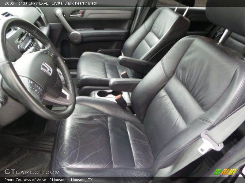 Front Seat of 2009 CR-V EX-L