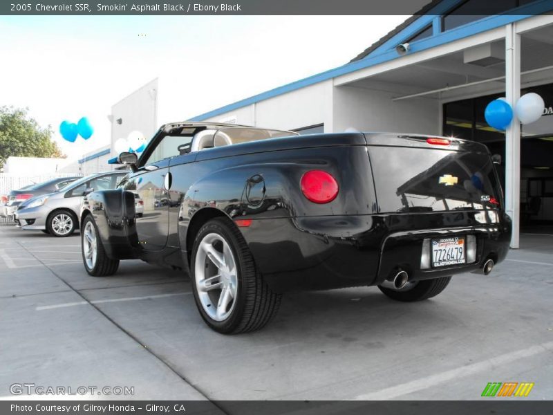 Smokin' Asphalt Black / Ebony Black 2005 Chevrolet SSR