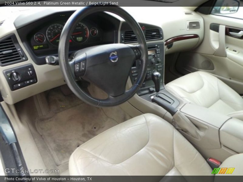 Beige/Light Sand Interior - 2004 S60 2.4 