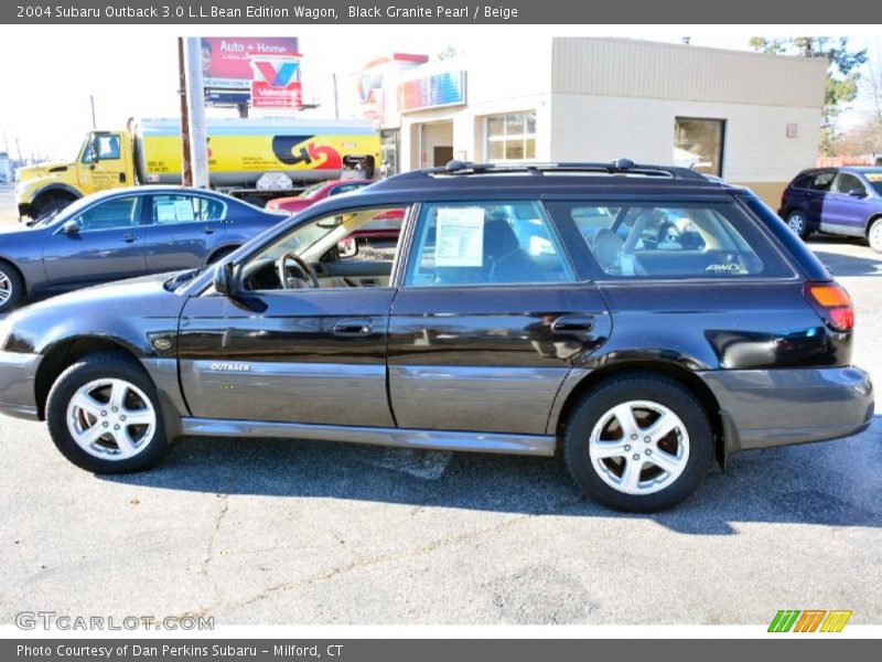 Black Granite Pearl / Beige 2004 Subaru Outback 3.0 L.L.Bean Edition Wagon